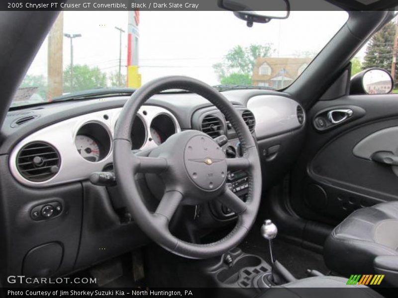 Black / Dark Slate Gray 2005 Chrysler PT Cruiser GT Convertible