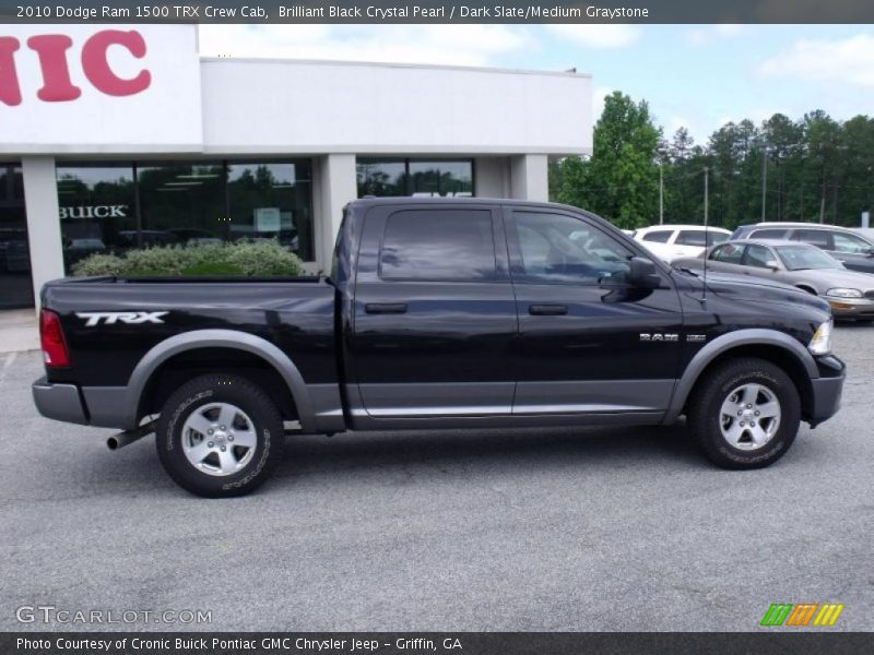 Brilliant Black Crystal Pearl / Dark Slate/Medium Graystone 2010 Dodge Ram 1500 TRX Crew Cab