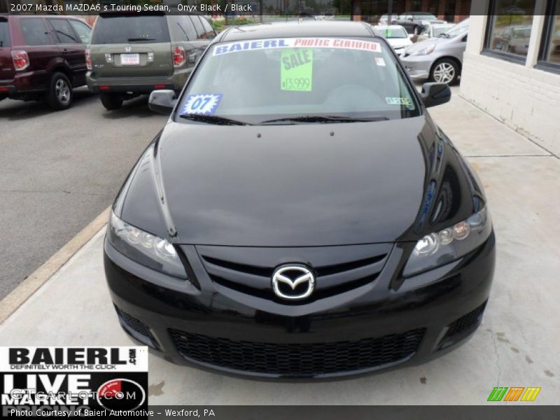 Onyx Black / Black 2007 Mazda MAZDA6 s Touring Sedan