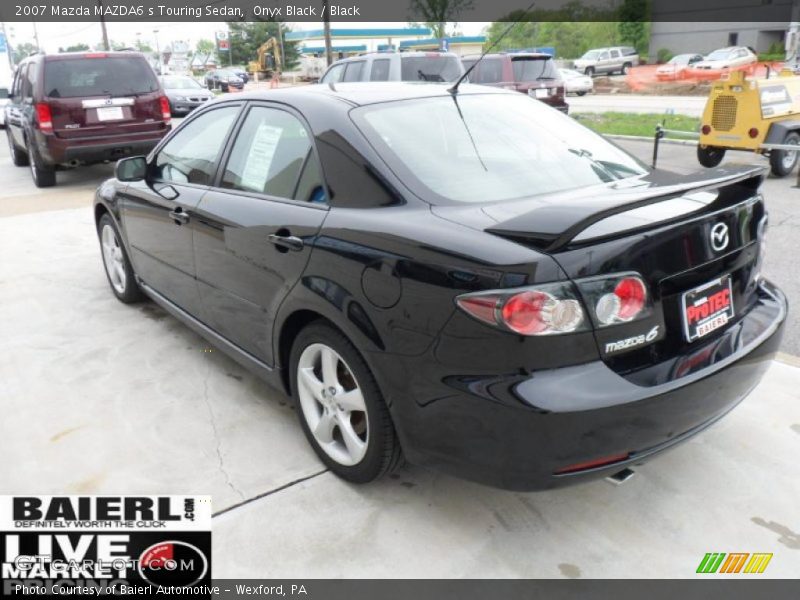 Onyx Black / Black 2007 Mazda MAZDA6 s Touring Sedan