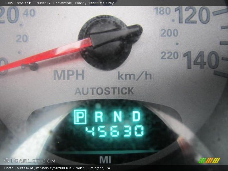 Black / Dark Slate Gray 2005 Chrysler PT Cruiser GT Convertible