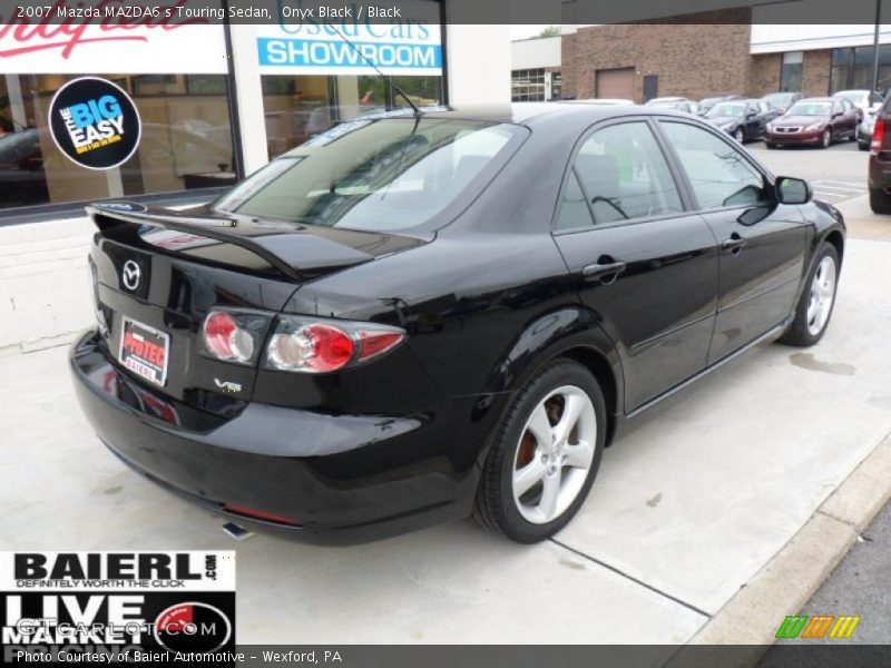 Onyx Black / Black 2007 Mazda MAZDA6 s Touring Sedan