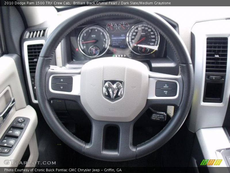 Brilliant Black Crystal Pearl / Dark Slate/Medium Graystone 2010 Dodge Ram 1500 TRX Crew Cab