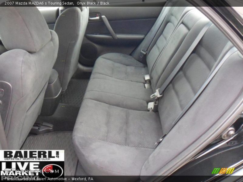 Onyx Black / Black 2007 Mazda MAZDA6 s Touring Sedan