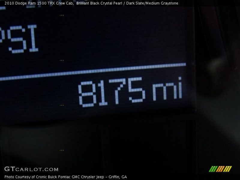 Brilliant Black Crystal Pearl / Dark Slate/Medium Graystone 2010 Dodge Ram 1500 TRX Crew Cab