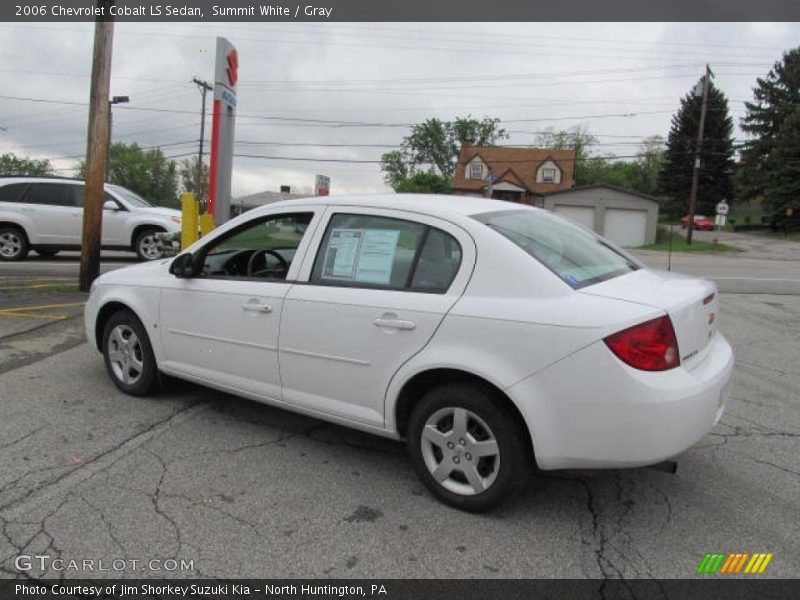 Summit White / Gray 2006 Chevrolet Cobalt LS Sedan
