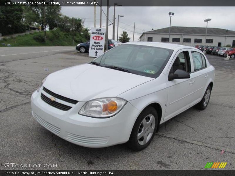 Summit White / Gray 2006 Chevrolet Cobalt LS Sedan