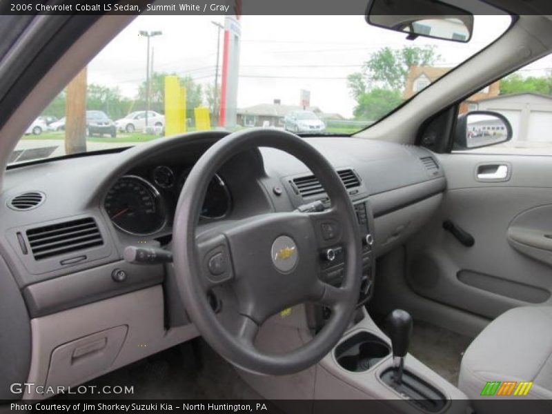 Summit White / Gray 2006 Chevrolet Cobalt LS Sedan