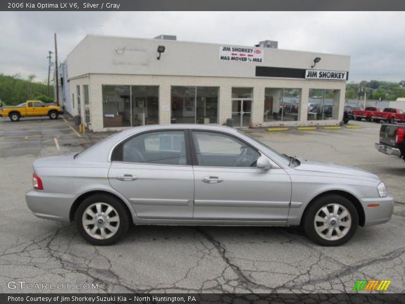 Silver / Gray 2006 Kia Optima LX V6