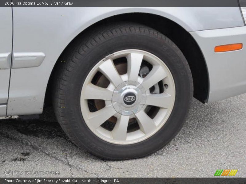 Silver / Gray 2006 Kia Optima LX V6