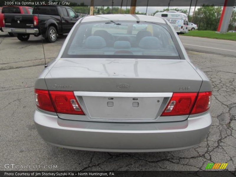 Silver / Gray 2006 Kia Optima LX V6