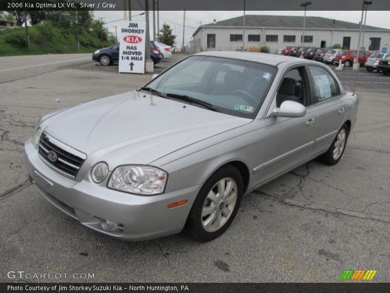 Silver / Gray 2006 Kia Optima LX V6