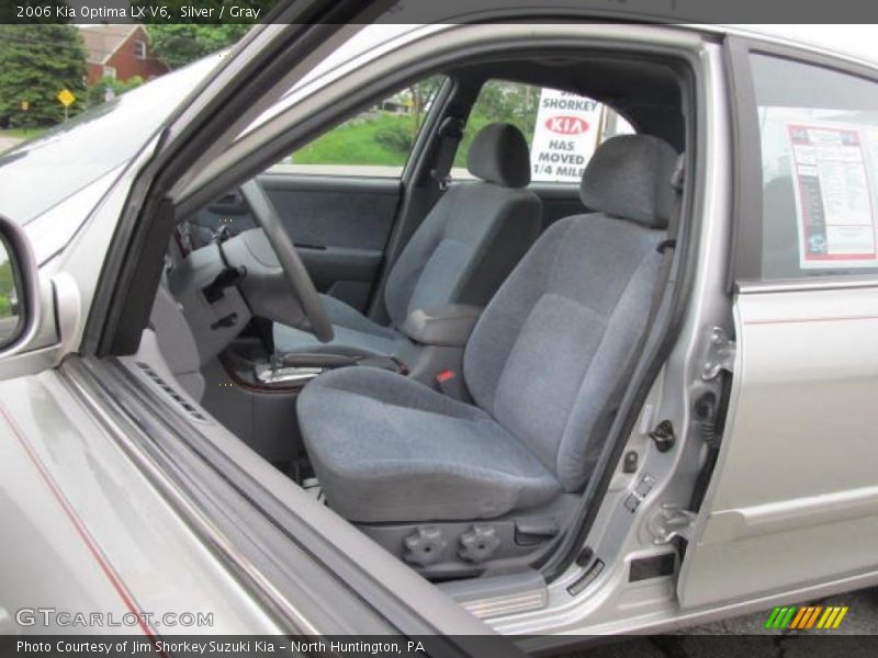 Silver / Gray 2006 Kia Optima LX V6