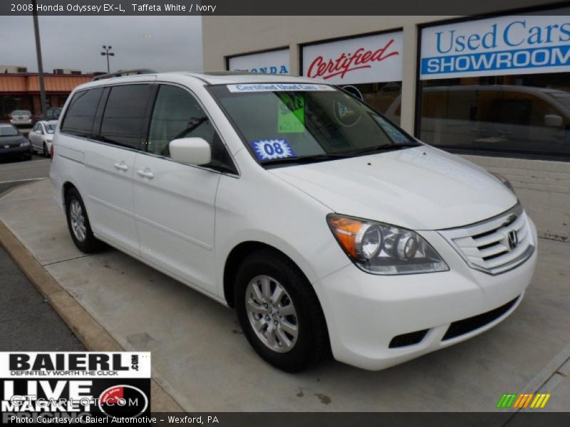 Taffeta White / Ivory 2008 Honda Odyssey EX-L