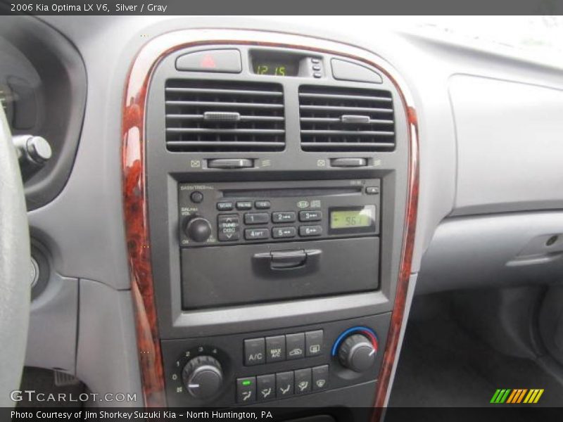 Silver / Gray 2006 Kia Optima LX V6