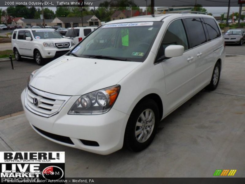 Taffeta White / Ivory 2008 Honda Odyssey EX-L