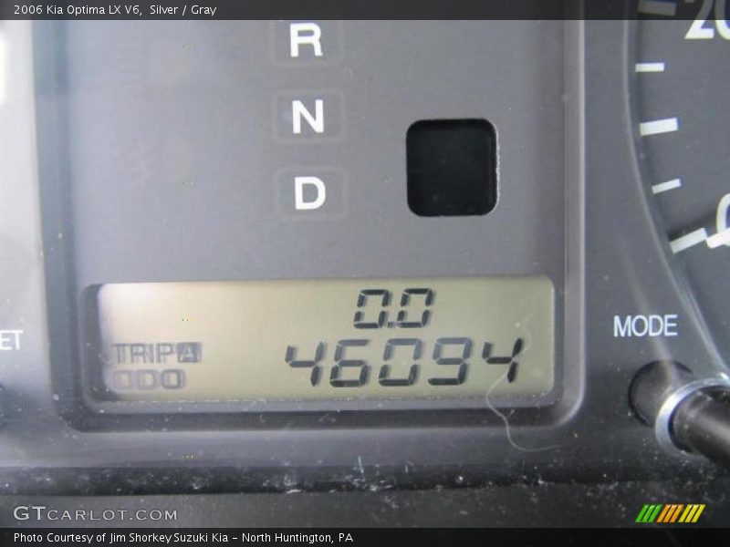 Silver / Gray 2006 Kia Optima LX V6