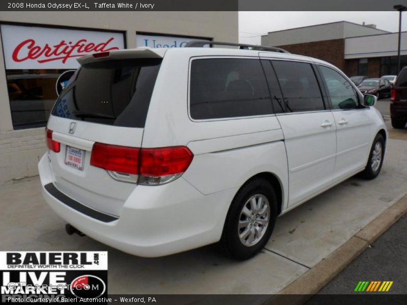 Taffeta White / Ivory 2008 Honda Odyssey EX-L