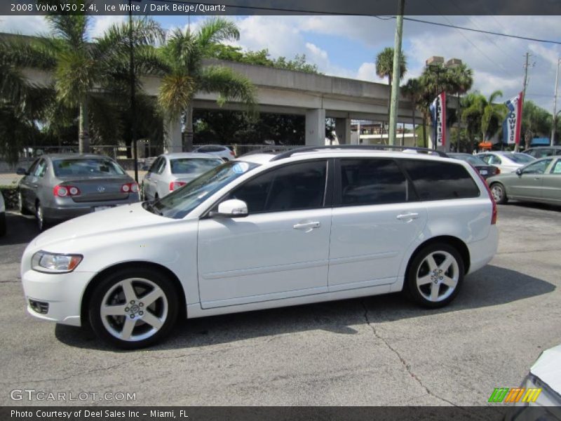  2008 V50 2.4i Ice White