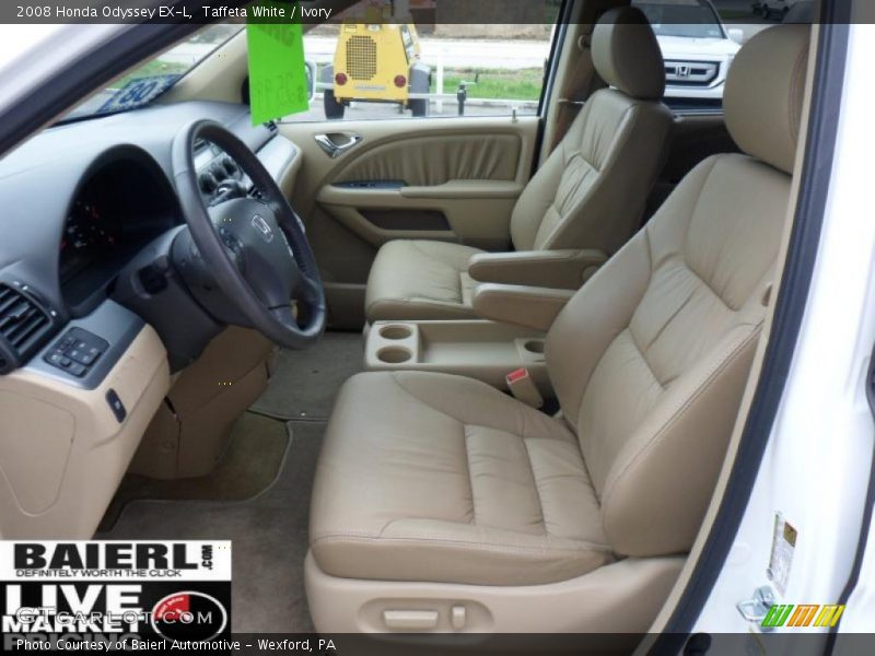 Taffeta White / Ivory 2008 Honda Odyssey EX-L