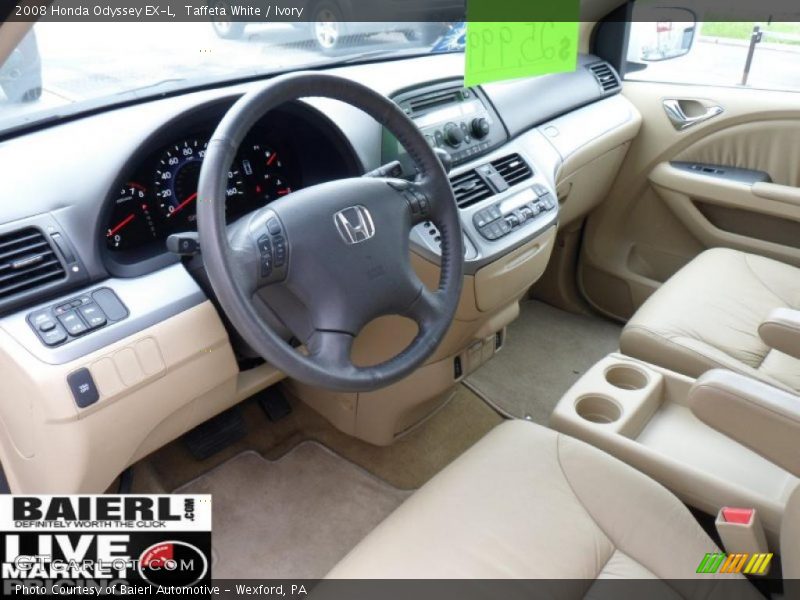 Taffeta White / Ivory 2008 Honda Odyssey EX-L