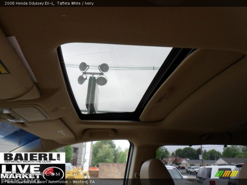 Taffeta White / Ivory 2008 Honda Odyssey EX-L