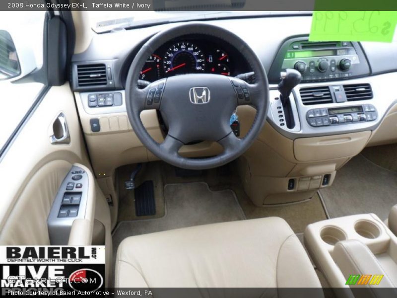 Taffeta White / Ivory 2008 Honda Odyssey EX-L