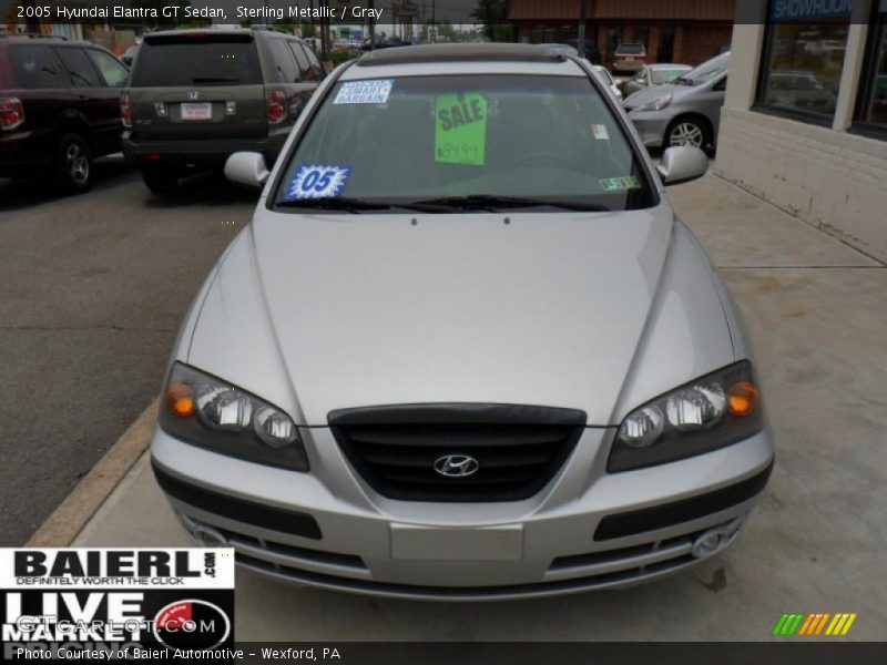 Sterling Metallic / Gray 2005 Hyundai Elantra GT Sedan