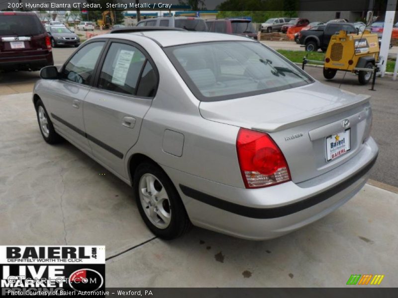 Sterling Metallic / Gray 2005 Hyundai Elantra GT Sedan