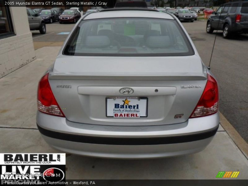 Sterling Metallic / Gray 2005 Hyundai Elantra GT Sedan