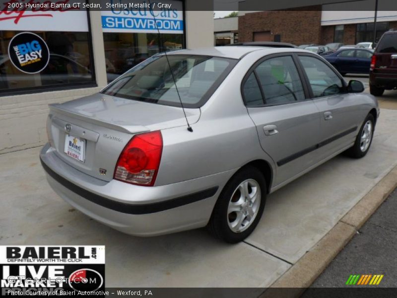 Sterling Metallic / Gray 2005 Hyundai Elantra GT Sedan