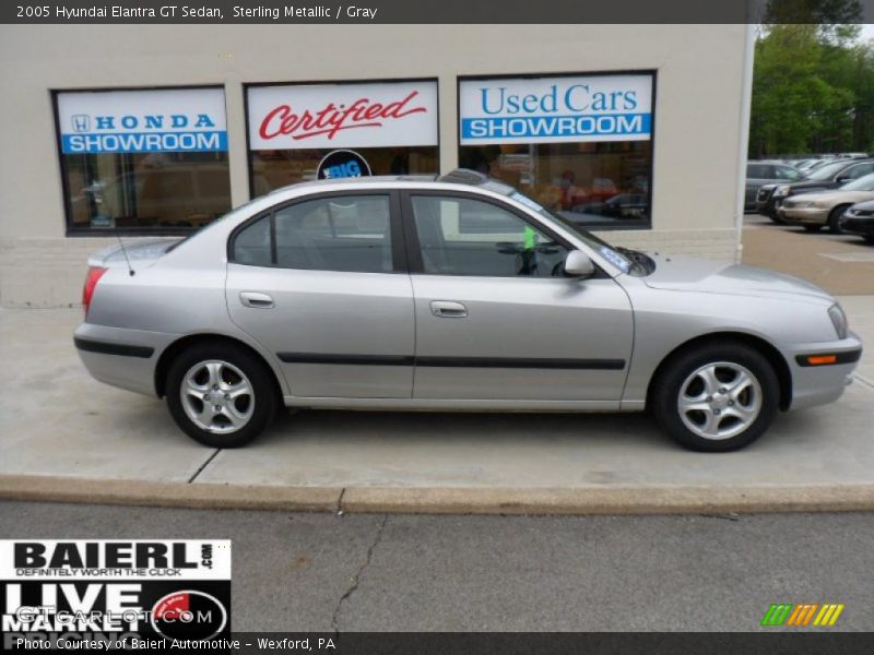 Sterling Metallic / Gray 2005 Hyundai Elantra GT Sedan