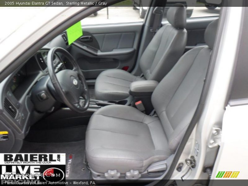 Sterling Metallic / Gray 2005 Hyundai Elantra GT Sedan