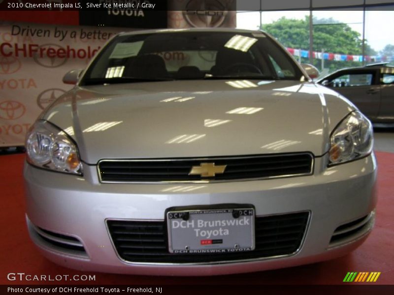 Silver Ice Metallic / Gray 2010 Chevrolet Impala LS
