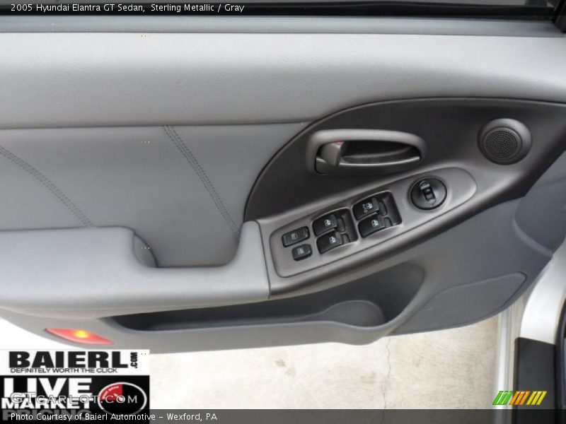Sterling Metallic / Gray 2005 Hyundai Elantra GT Sedan