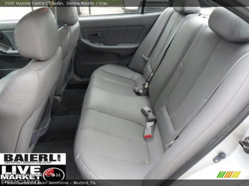 Sterling Metallic / Gray 2005 Hyundai Elantra GT Sedan