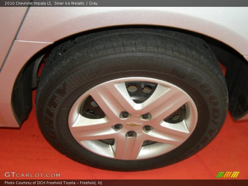 Silver Ice Metallic / Gray 2010 Chevrolet Impala LS