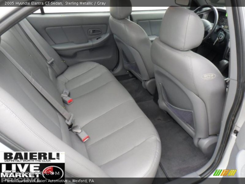 Sterling Metallic / Gray 2005 Hyundai Elantra GT Sedan