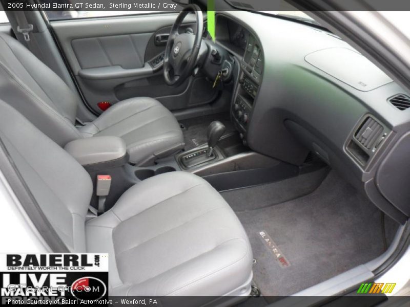 Sterling Metallic / Gray 2005 Hyundai Elantra GT Sedan