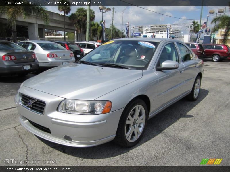 Silver Metallic / Taupe/Light Taupe 2007 Volvo S60 2.5T