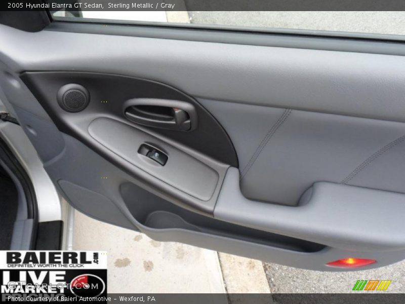 Sterling Metallic / Gray 2005 Hyundai Elantra GT Sedan