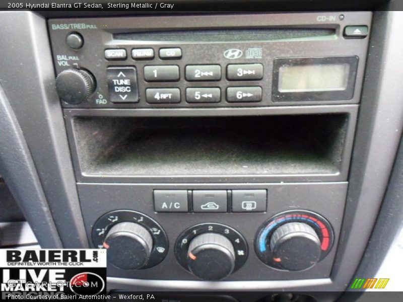 Sterling Metallic / Gray 2005 Hyundai Elantra GT Sedan