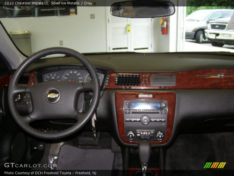 Silver Ice Metallic / Gray 2010 Chevrolet Impala LS