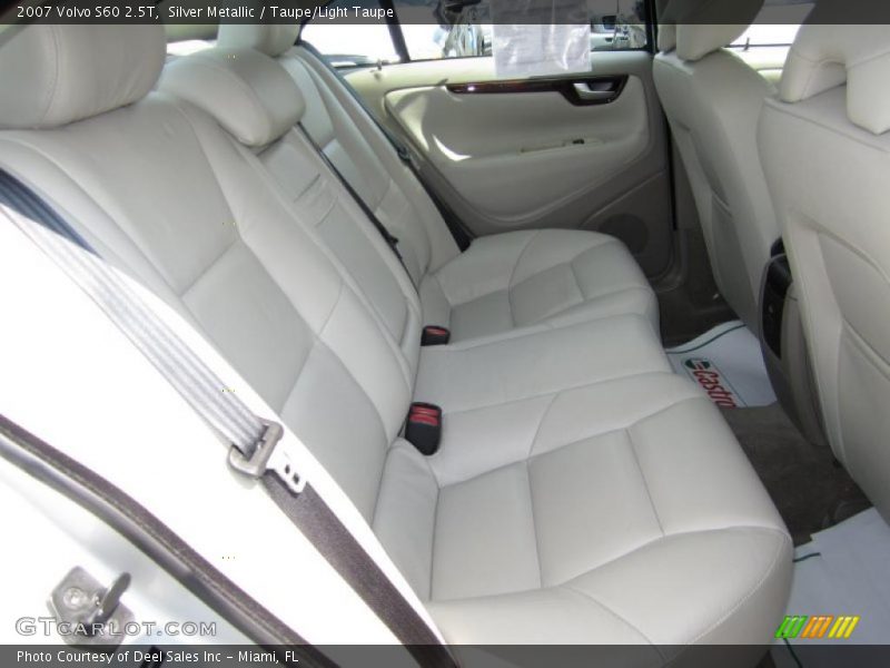 Silver Metallic / Taupe/Light Taupe 2007 Volvo S60 2.5T