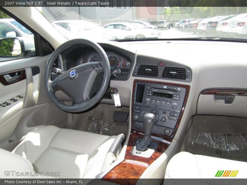 Silver Metallic / Taupe/Light Taupe 2007 Volvo S60 2.5T