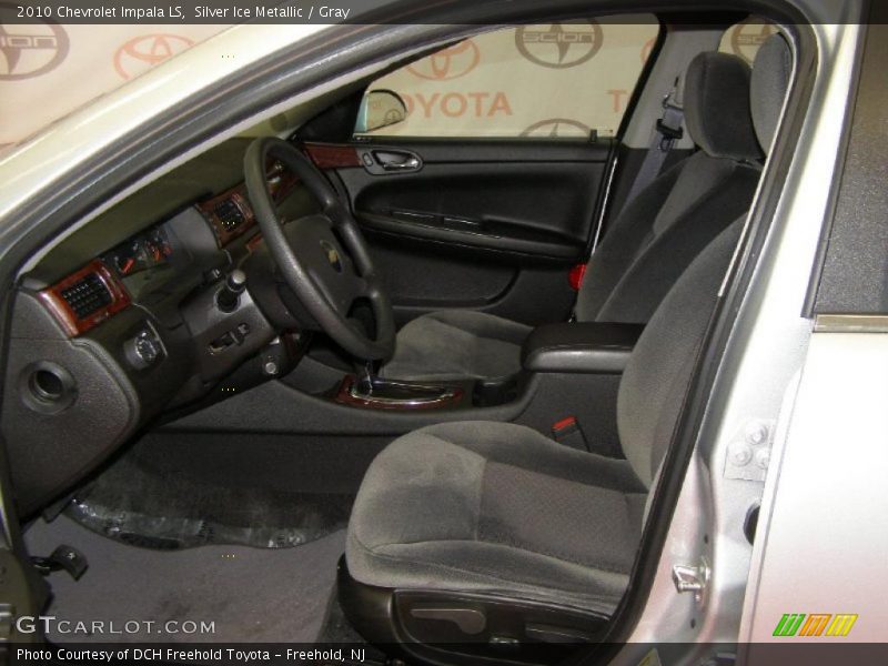Silver Ice Metallic / Gray 2010 Chevrolet Impala LS
