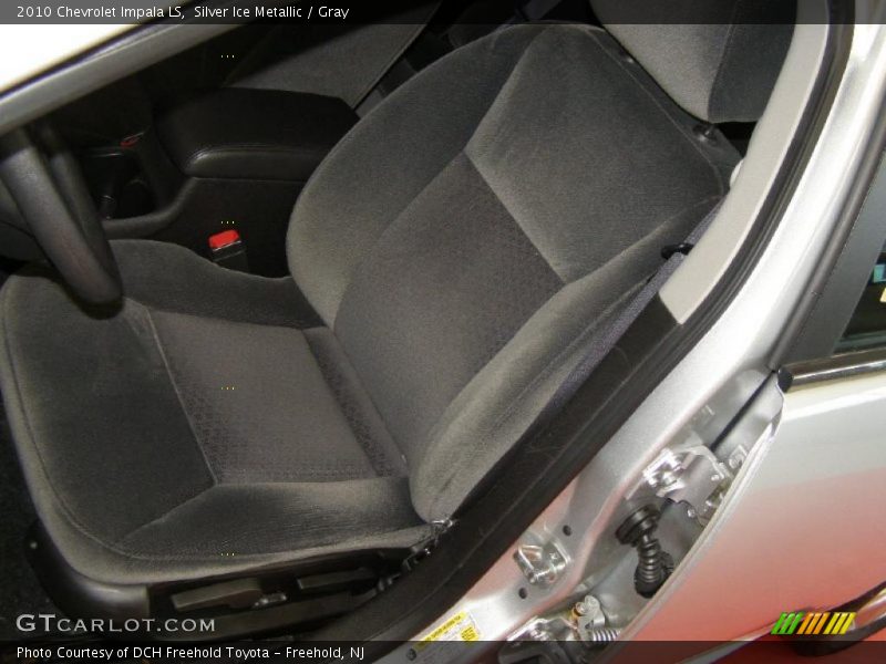 Silver Ice Metallic / Gray 2010 Chevrolet Impala LS