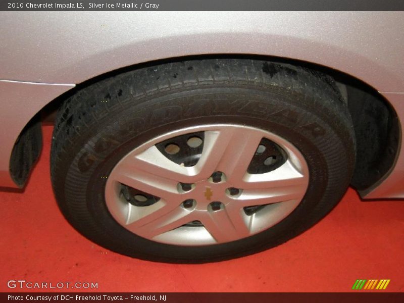 Silver Ice Metallic / Gray 2010 Chevrolet Impala LS