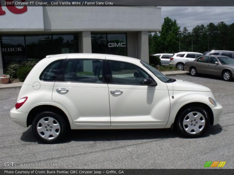 Cool Vanilla White / Pastel Slate Gray 2007 Chrysler PT Cruiser