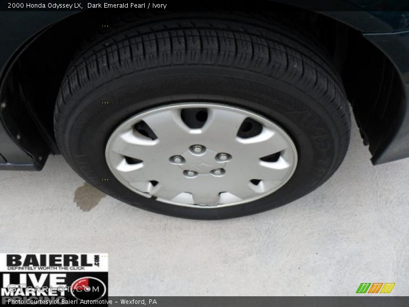 Dark Emerald Pearl / Ivory 2000 Honda Odyssey LX
